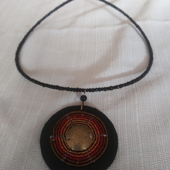 African Handmade Necklace - Picture 6 of 7